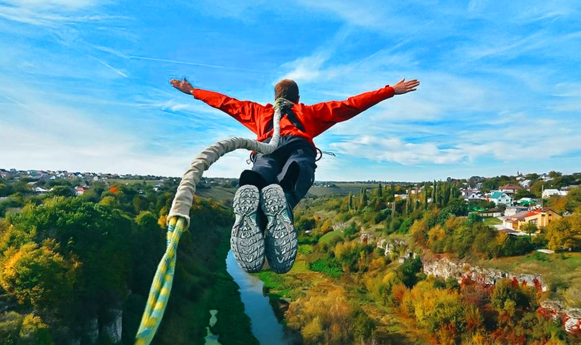 Skok na bungee w Zakopanem